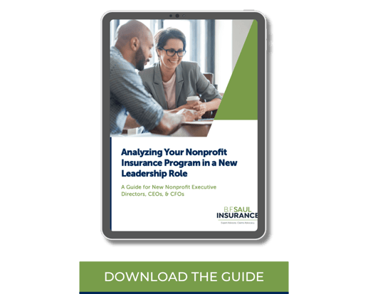 Analyzing Your Nonprofit Insurance Program in a New Leadership Role